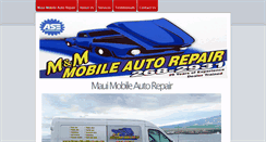 Desktop Screenshot of mobilemauimechanic.com